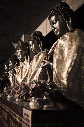 buddhism, practice, temple in sichuan